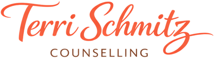 Terri Schmitz Counselling logo, elegant script.