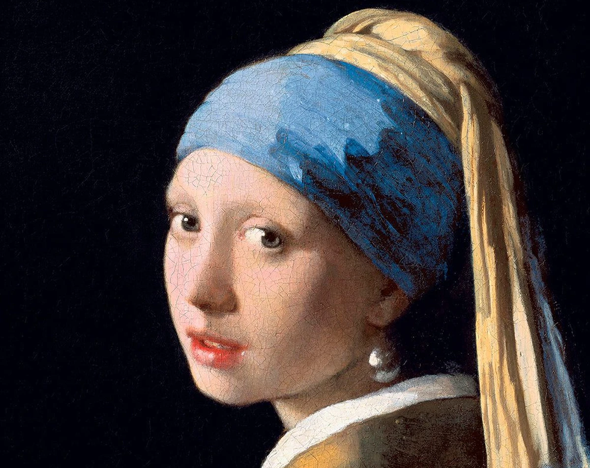 Girl with a Pearl Earring, iconic painting.